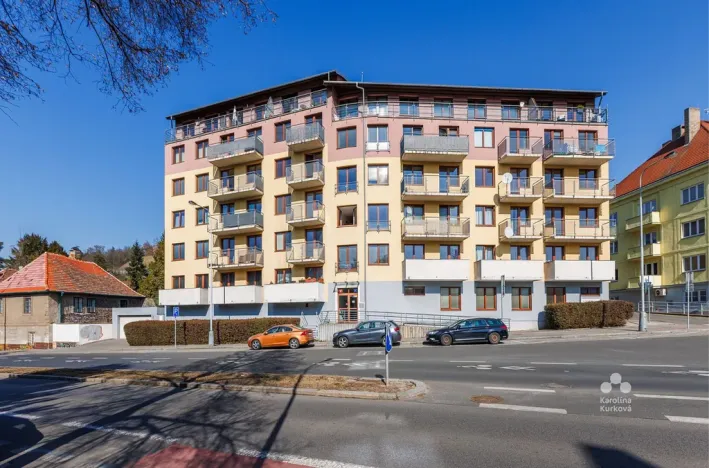 Pronájem bytu 1+kk, Praha - Podolí, Dvorecká, 55 m2