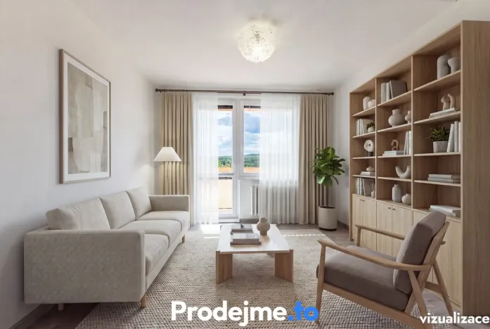 Pronájem bytu 2+1, Znojmo, Dukelských bojovníků, 53 m2