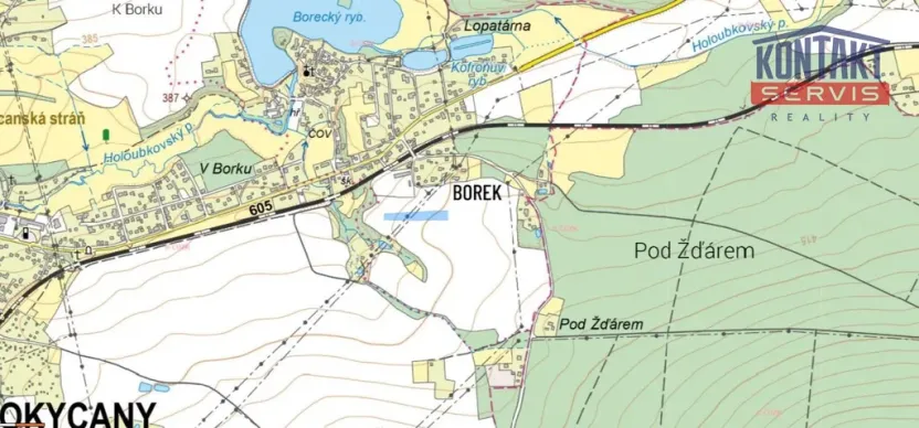 Prodej podílu 1/2 pole, Rokycany, 28481 m2