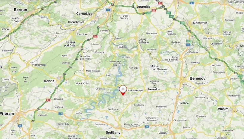 Prodej pozemku, Křečovice - Nahoruby, 3382 m2