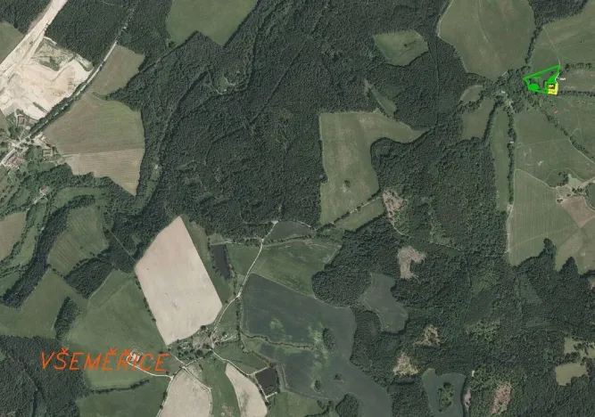 Prodej pozemku, Dolní Dvořiště - Všeměřice, 11107 m2