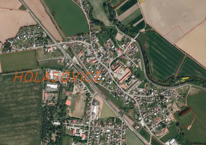 Prodej pozemku, Holasovice, 173 m2