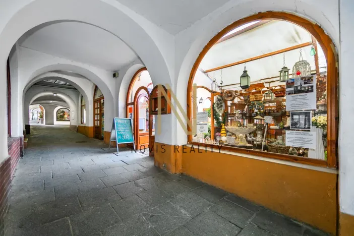 Pronájem obchodního prostoru, Domažlice - Dolejší Předměstí, Husova třída, 140 m2