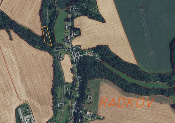 Prodej pozemku, Radkov, 5307 m2