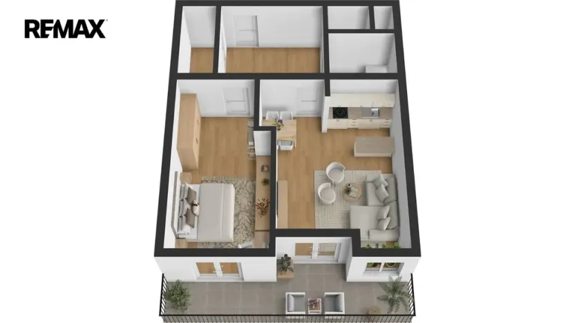 Pronájem bytu 2+kk, Hradec Králové - Třebeš, Ve Stromovce, 70 m2