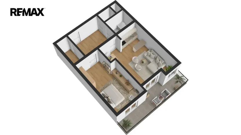 Pronájem bytu 2+kk, Hradec Králové - Třebeš, Ve Stromovce, 70 m2