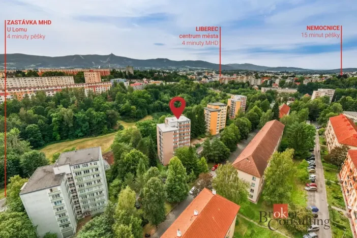 Prodej bytu 3+kk, Liberec - Liberec V-Kristiánov, Slovenského národního povstání, 65 m2