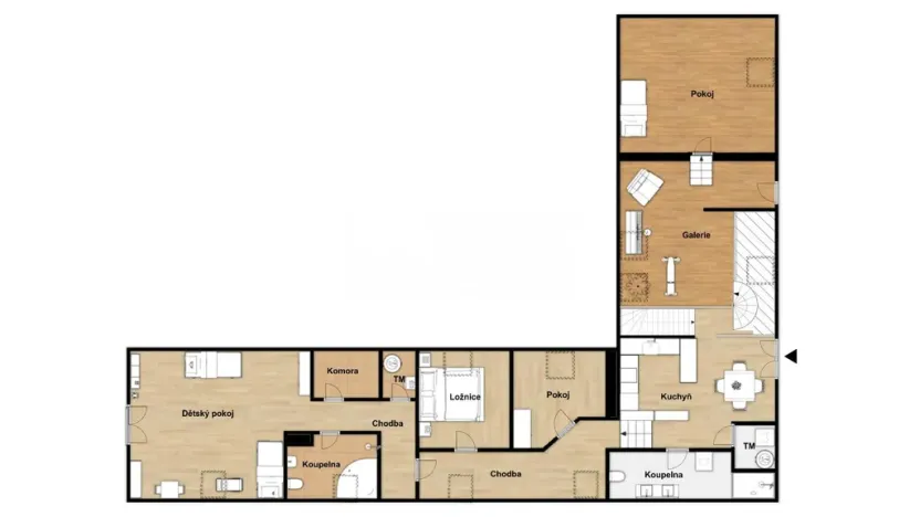 Prodej rodinného domu, Kosova Hora, 280 m2