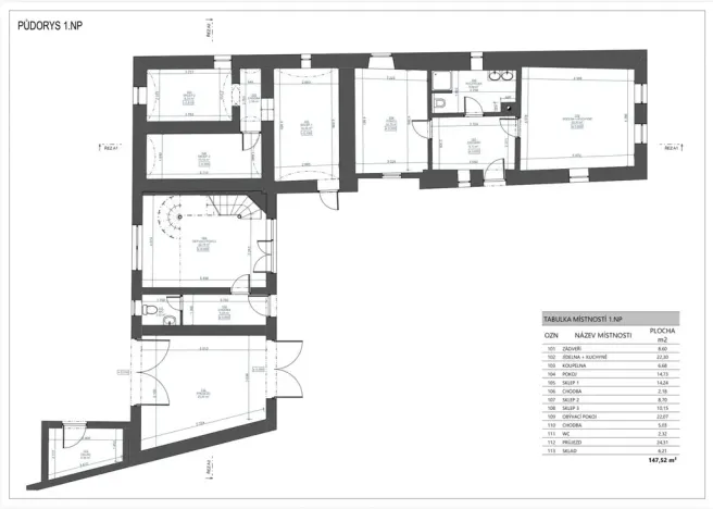 Prodej rodinného domu, Kosova Hora, 280 m2