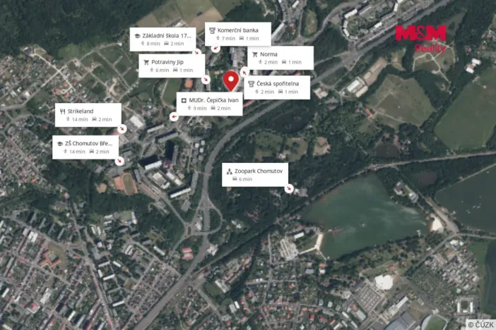 Prodej bytu 2+1, Chomutov, Holešická, 62 m2