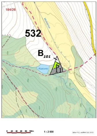 Prodej lesa, Čáslavsko, 2039 m2