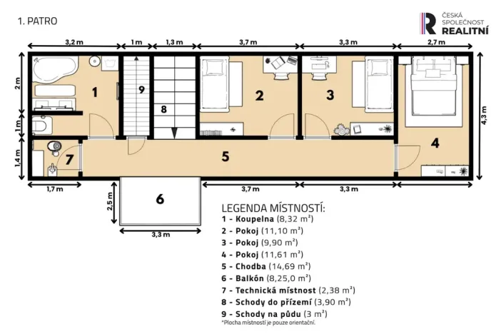 Prodej rodinného domu, Zásmuky, Sladkovského, 206 m2