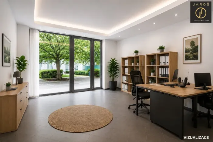Pronájem kanceláře, Praha - Karlín, Rohanské nábřeží, 37 m2