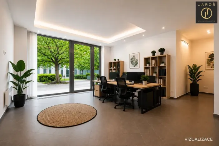 Pronájem kanceláře, Praha - Karlín, Rohanské nábřeží, 37 m2