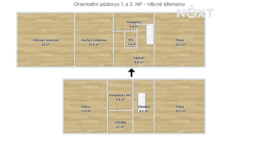 Prodej rodinného domu, Palonín, 253 m2