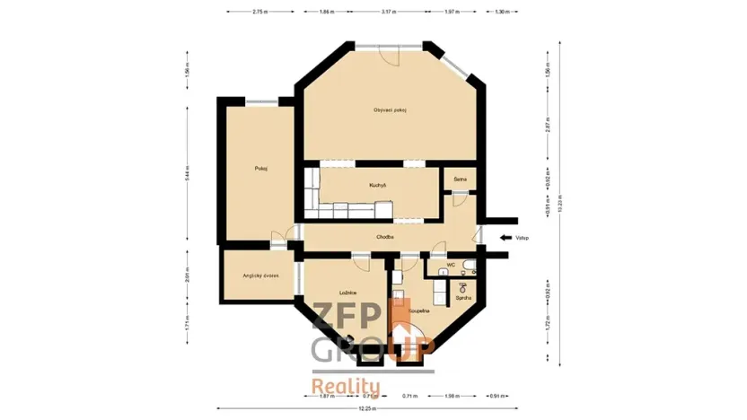 Prodej bytu 3+1, Brno, Novolíšeňská, 106 m2