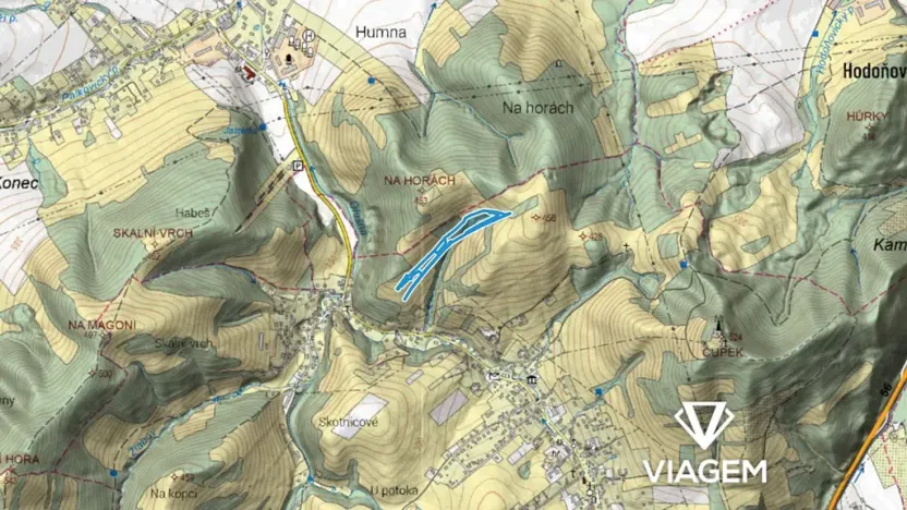 Prodej podílu lesa, Metylovice, 5145 m2