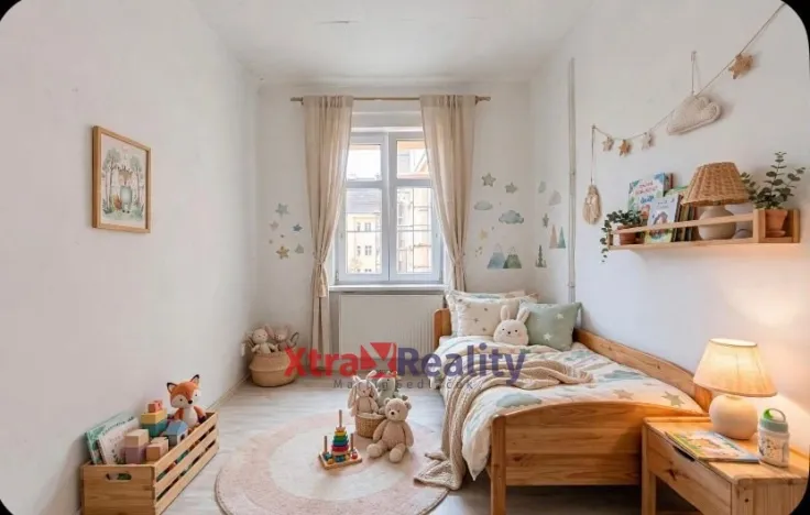 Prodej bytu 2+1, Teplice - Trnovany, Masarykova třída, 45 m2