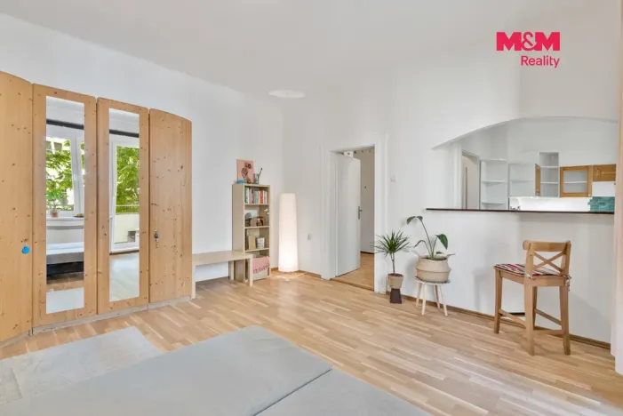 Prodej bytu 1+1, Praha - Holešovice, Osadní, 41 m2