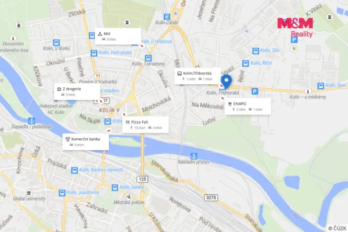 Pronájem výrobních prostor, Kolín, V Olšinkách, 34 m2