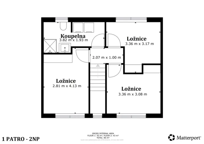 Prodej rodinného domu, Králův Dvůr - Levín, Na Výsluní, 79 m2