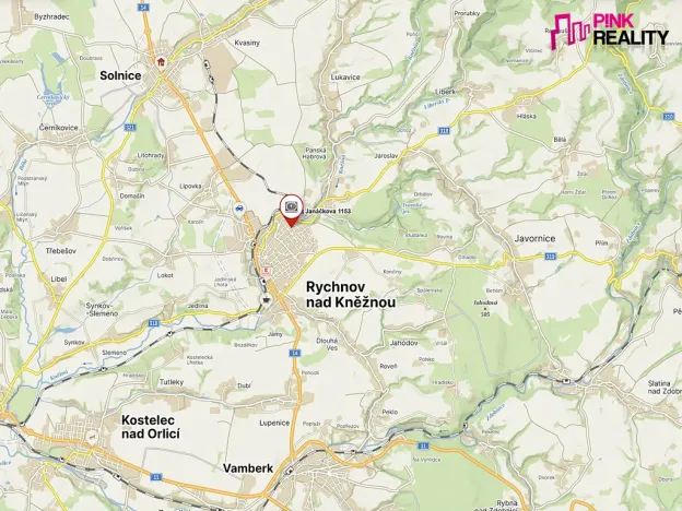 Prodej bytu 3+1, Rychnov nad Kněžnou, Janáčkova, 61 m2