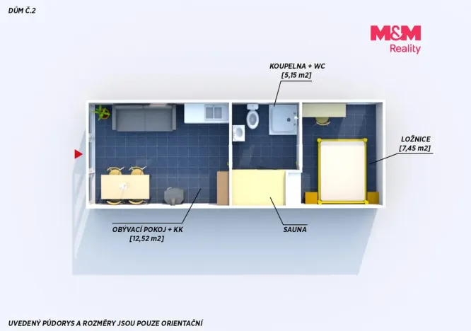 Prodej ubytování, Všeruby - Chalupy, 65 m2