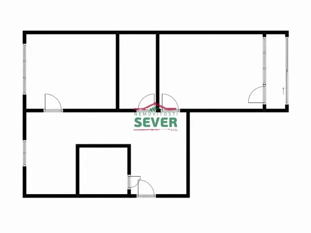 Prodej bytu 3+1, Jirkov, Vinařická, 60 m2
