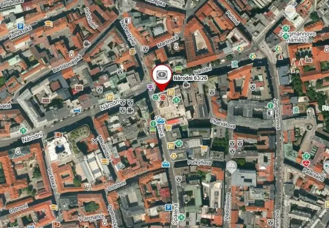 Pronájem obchodního prostoru, Praha - Nové Město, Národní, 15 m2
