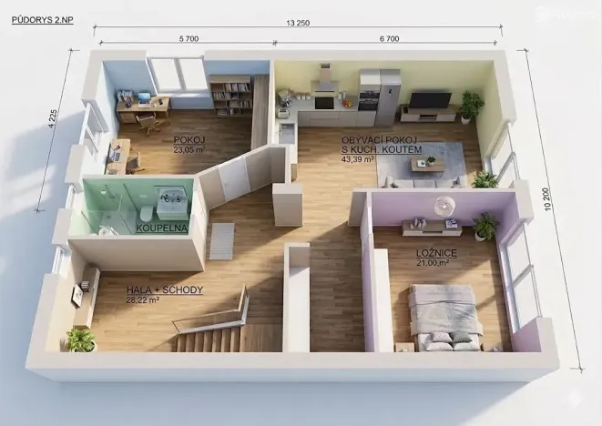 Prodej rodinného domu, Mokrá-Horákov, 365 m2