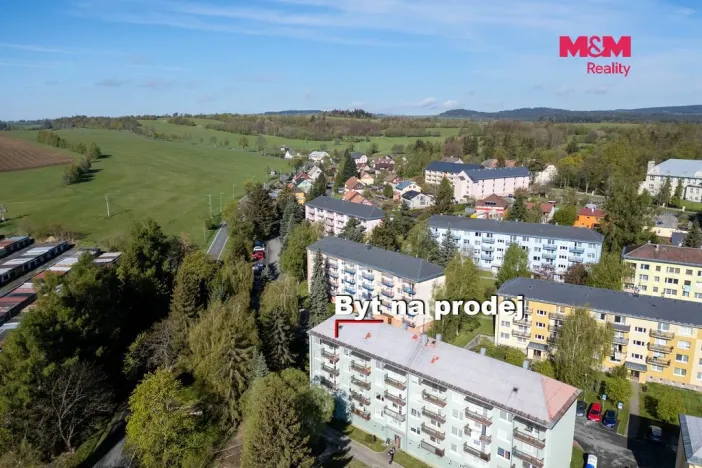 Prodej bytu 2+1, Rýmařov, Větrná, 53 m2