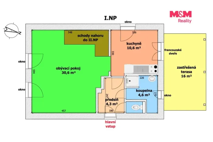 Prodej chaty, Bílá, 101 m2