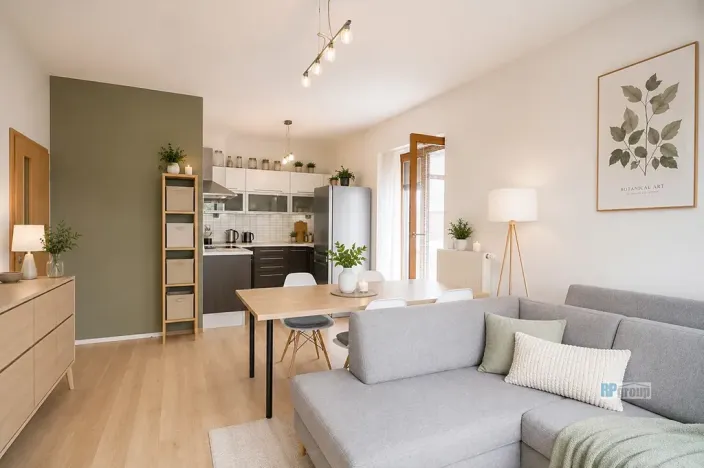 Prodej bytu 2+kk, Zbuzany, Lomená, 51 m2