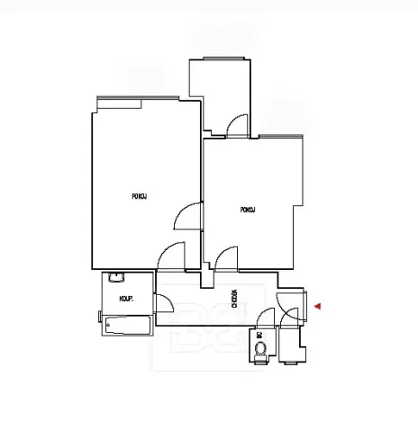 Pronájem bytu 2+1, Praha - Holešovice, Vinařská, 52 m2