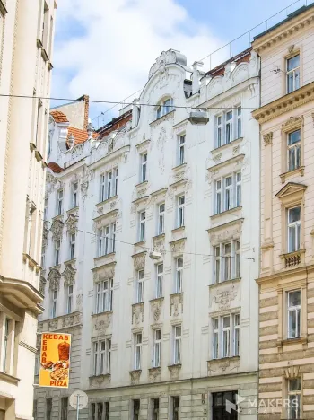 Pronájem bytu 3+kk, Praha - Nové Město, Odborů, 81 m2