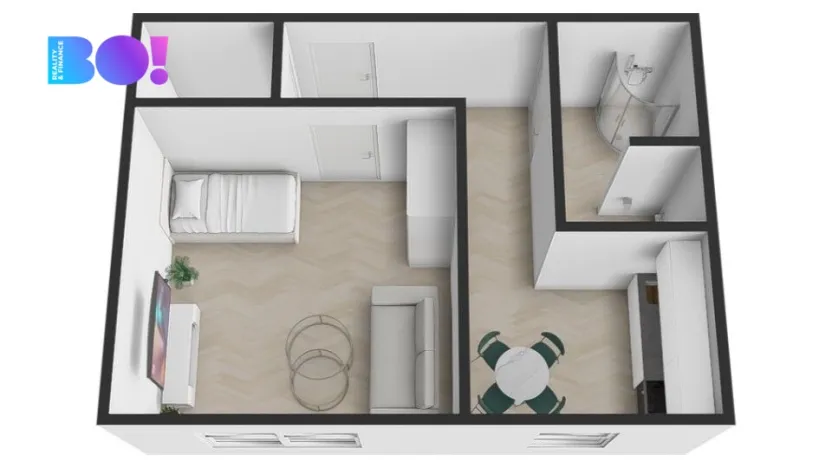 Prodej bytu 1+1, Orlová, Masarykova třída, 41 m2