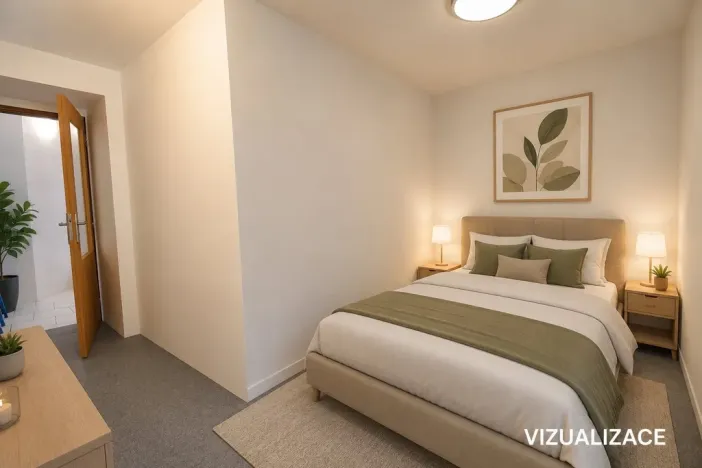 Pronájem bytu 2+kk, Sulislav, 47 m2