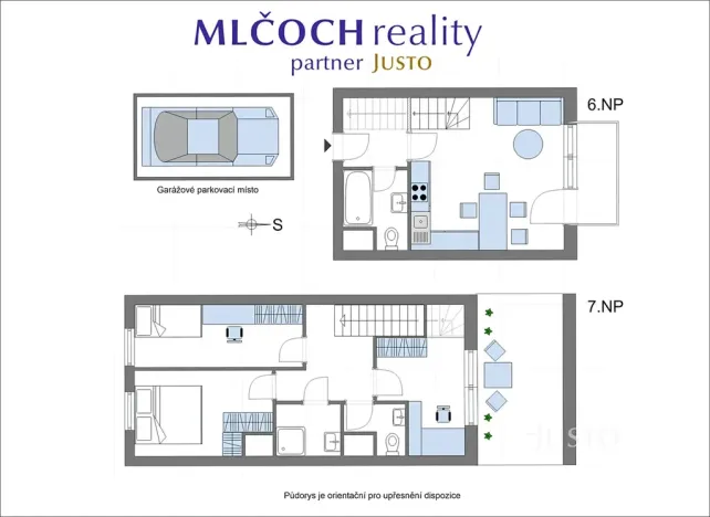 Pronájem bytu 4+kk, Brno, Přadlácká, 71 m2