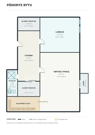 Prodej bytu 2+kk, Praha - Stodůlky, Kodymova, 60 m2