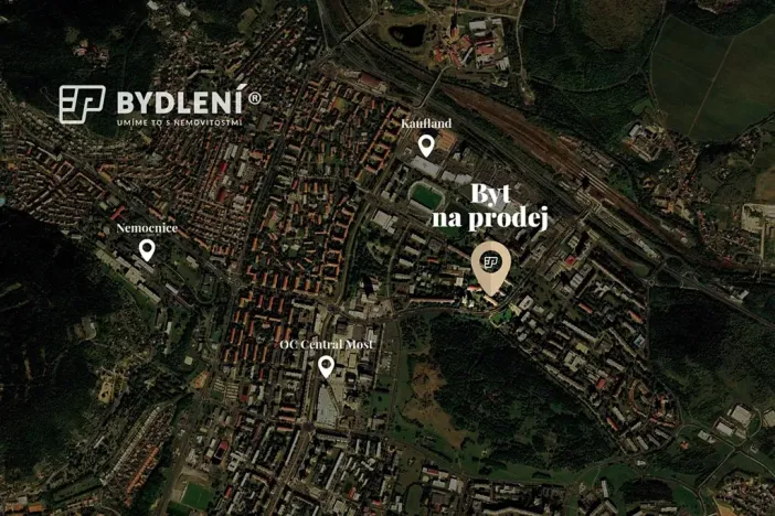 Prodej bytu 3+1, Most, Moskevská, 54 m2