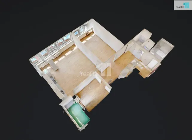 Prodej bytu 3+kk, Praha - Holešovice, Tusarova, 80 m2