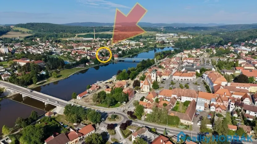 Prodej rodinného domu, Týn nad Vltavou - Malá Strana, Nádražní, 110 m2