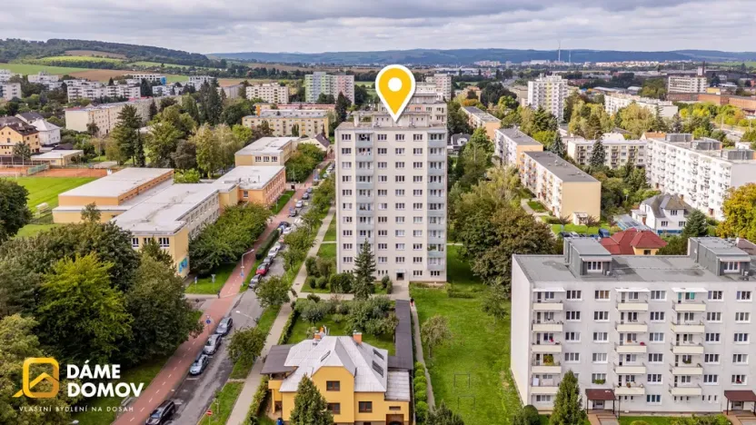 Prodej bytu 1+1, Zlín - Malenovice, třída Svobody, 37 m2