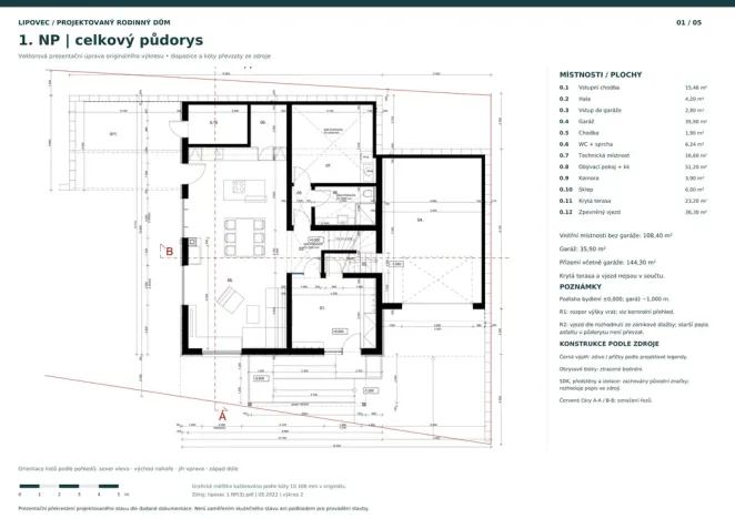Prodej pozemku pro bydlení, Lipovec, 519 m2