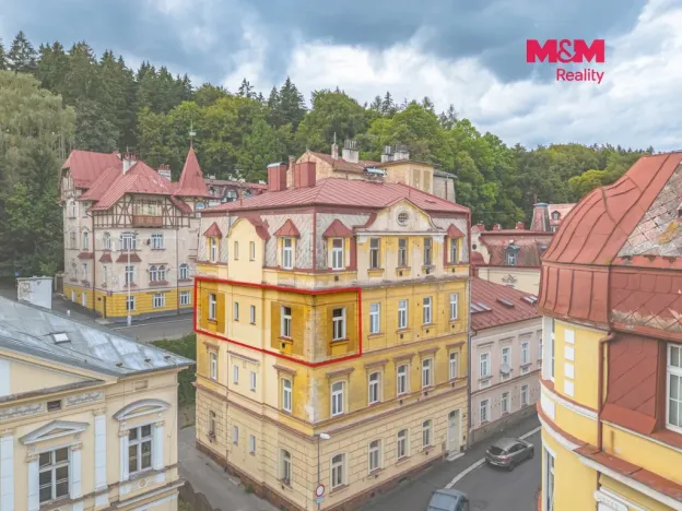 Prodej bytu 3+kk, Mariánské Lázně, Lidická, 72 m2