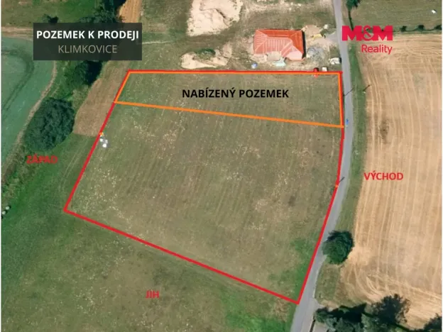 Prodej pozemku pro bydlení, Klimkovice, Fonovická, 2049 m2