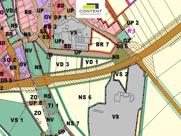 Prodej komerčního pozemku, Branišovice, 12815 m2