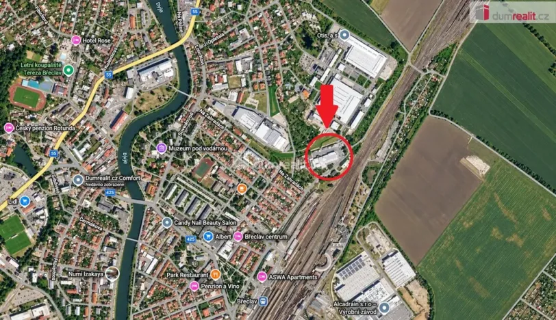 Pronájem skladu, Břeclav, Na Hrůdách, 100 m2