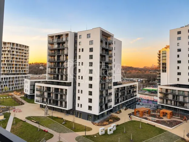 Pronájem bytu 1+kk, Praha - Modřany, Mezi vodami, 34 m2