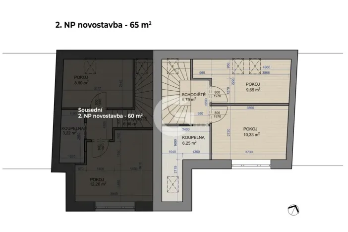 Prodej rodinného domu, Tlumačov, Metlov, 65 m2